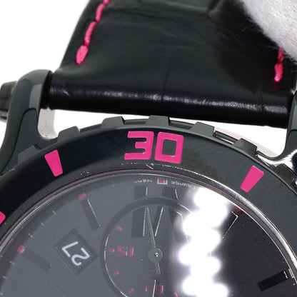 Chopard Happy Sports Mystery Pink Limited Edition of 100 pieces Diamond Watches 288515-9013 Ceramic/Leather mens