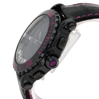 Chopard Happy Sports Mystery Pink Limited Edition of 100 pieces Diamond Watches 288515-9013 Ceramic/Leather mens