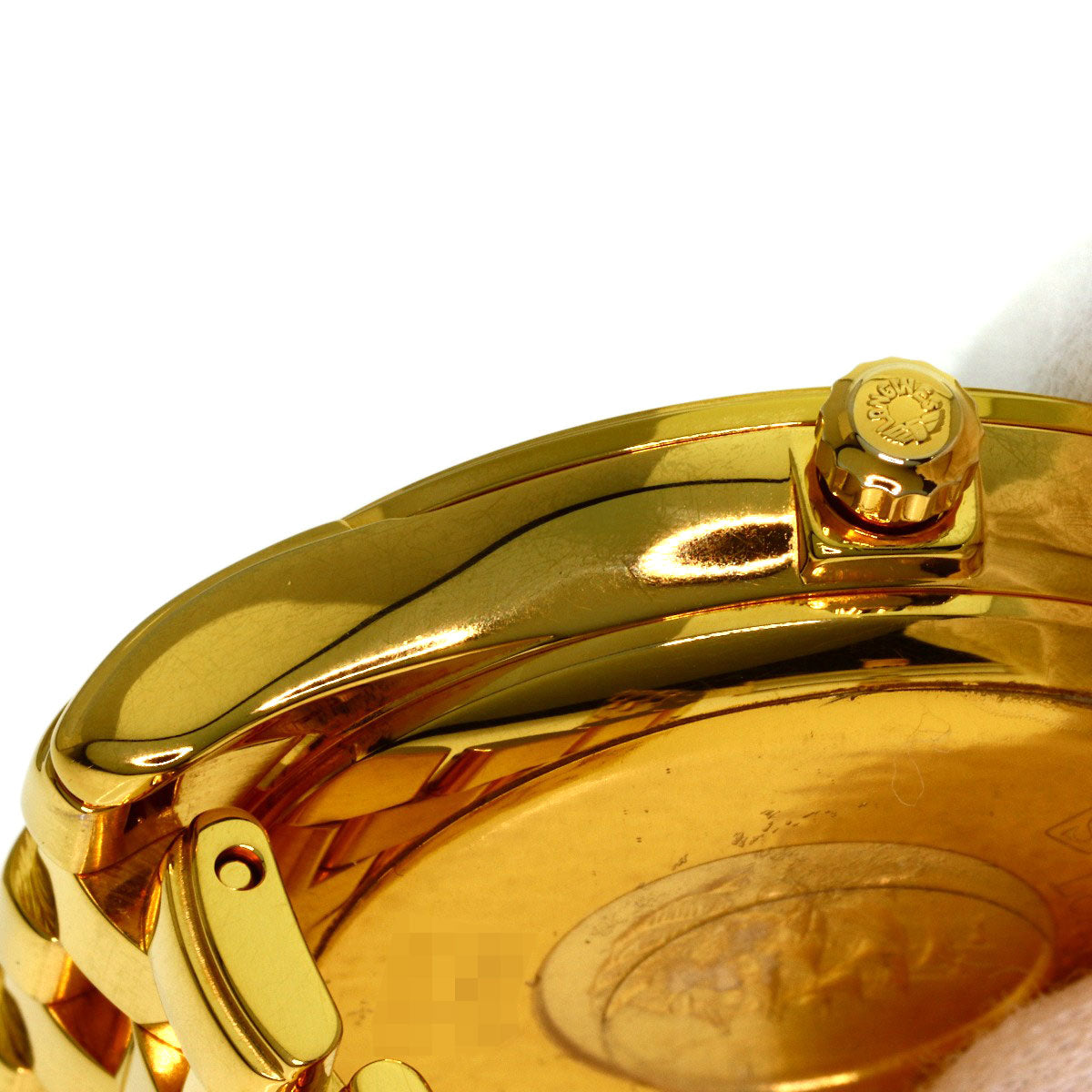 LONGINES Perpetual Carrender Watches L4.722.4 Gold Plated/Gold Plated mens