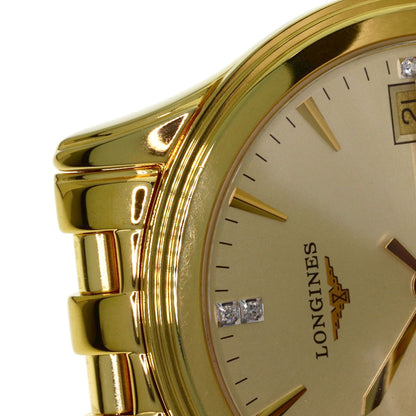 LONGINES Perpetual Carrender Watches L4.722.4 Gold Plated/Gold Plated mens