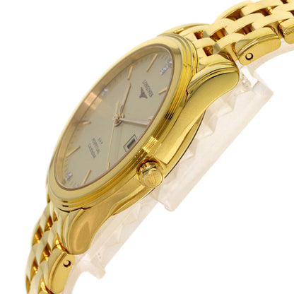 LONGINES Perpetual Carrender Watches L4.722.4 Gold Plated/Gold Plated mens