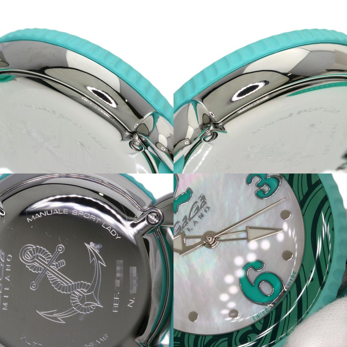 Gaga Milano Lady sports Watches 7020 Stainless Steel/Rubber Ladies