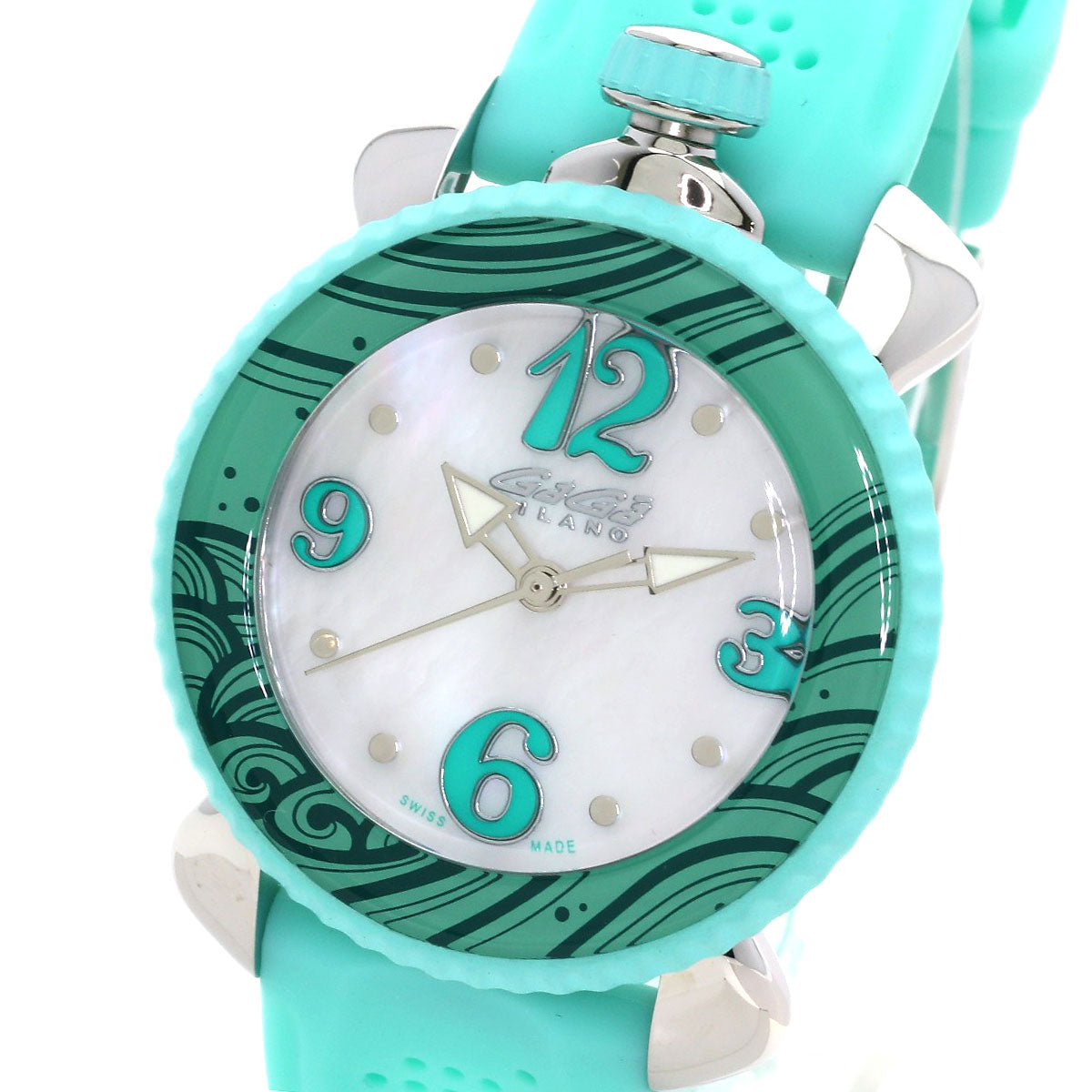 Gaga Milano Lady sports Watches 7020 Stainless Steel/Rubber Ladies