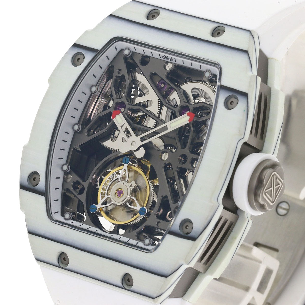 SELECT WATCH Haofa Tourbillon Watches 1901-1 Titanium/Rubber mens