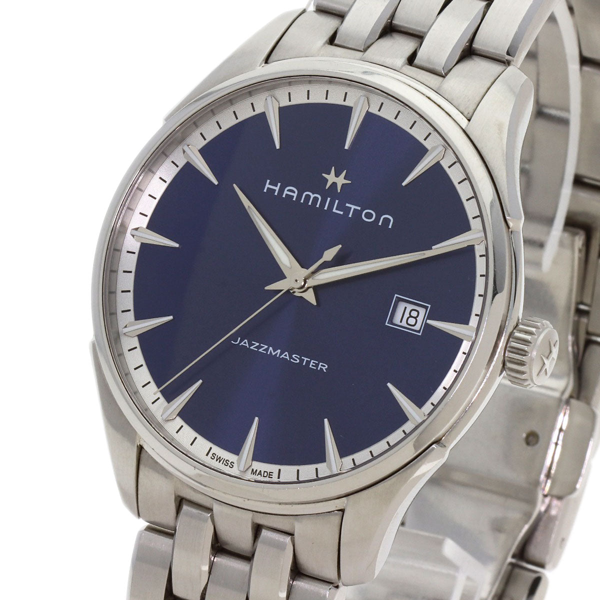 HAMILTON Jazz master Watches H32451141 Stainless Steel/Stainless Steel mens