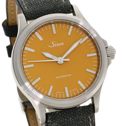 Sinn Pilot's Watch Citrin Yellow - Limited Edition of 400 Pieces Worldwide Watches 556.CY Stainless Steel/CanvasLeather mens