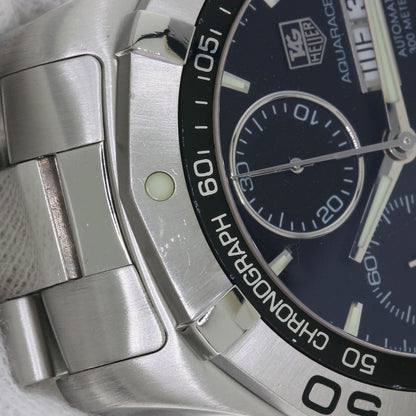 TAG HEUER Aqua Racer Chronograph Watches CAF2010 Stainless Steel/Stainless Steel mens