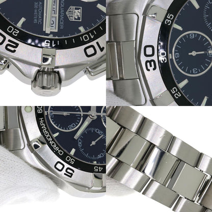 TAG HEUER Aqua Racer Chronograph Watches CAF2010 Stainless Steel/Stainless Steel mens