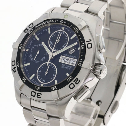 TAG HEUER Aqua Racer Chronograph Watches CAF2010 Stainless Steel/Stainless Steel mens