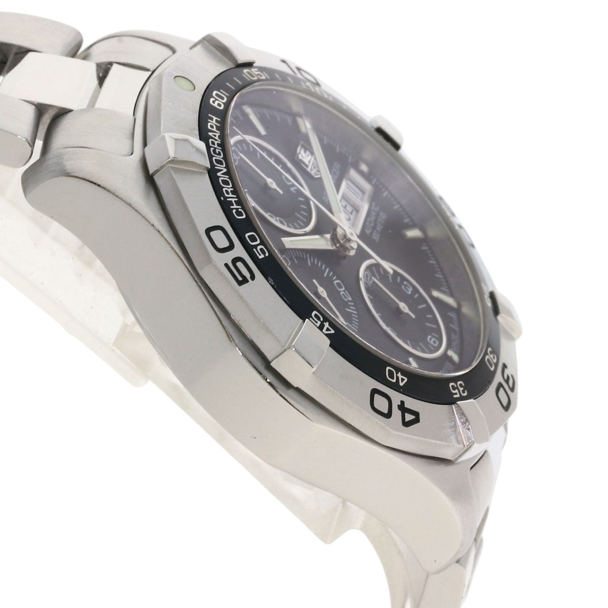 TAG HEUER Aqua Racer Chronograph Watches CAF2010 Stainless Steel/Stainless Steel mens
