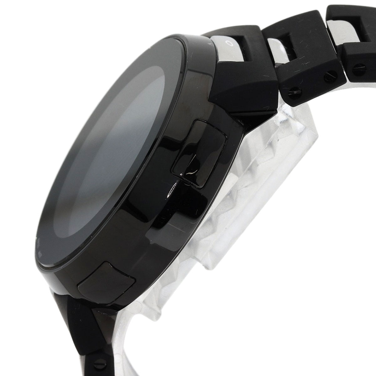 GUCCI iGucci World Time Digital Watches 114.2 Stainless Steel/SSxRubber mens
