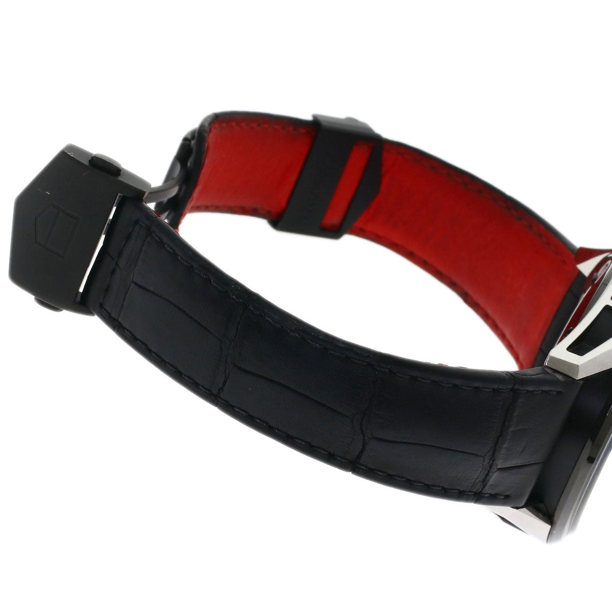TAG HEUER Carrera Caliber 1887 Watches CAR2C12.FC6327 Stainless Steel/Rubber xLeather mens