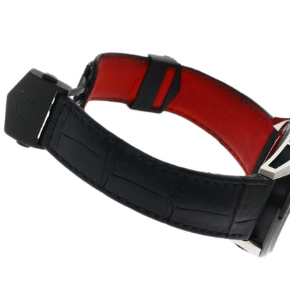 TAG HEUER Carrera Caliber 1887 Watches CAR2C12.FC6327 Stainless Steel/Rubber xLeather mens