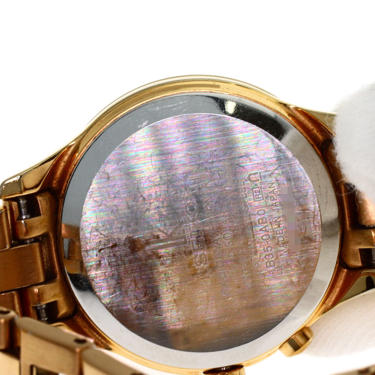 SEIKO Lukia Round Face Watches 1B35-0AB0 PGP/PGP Ladies