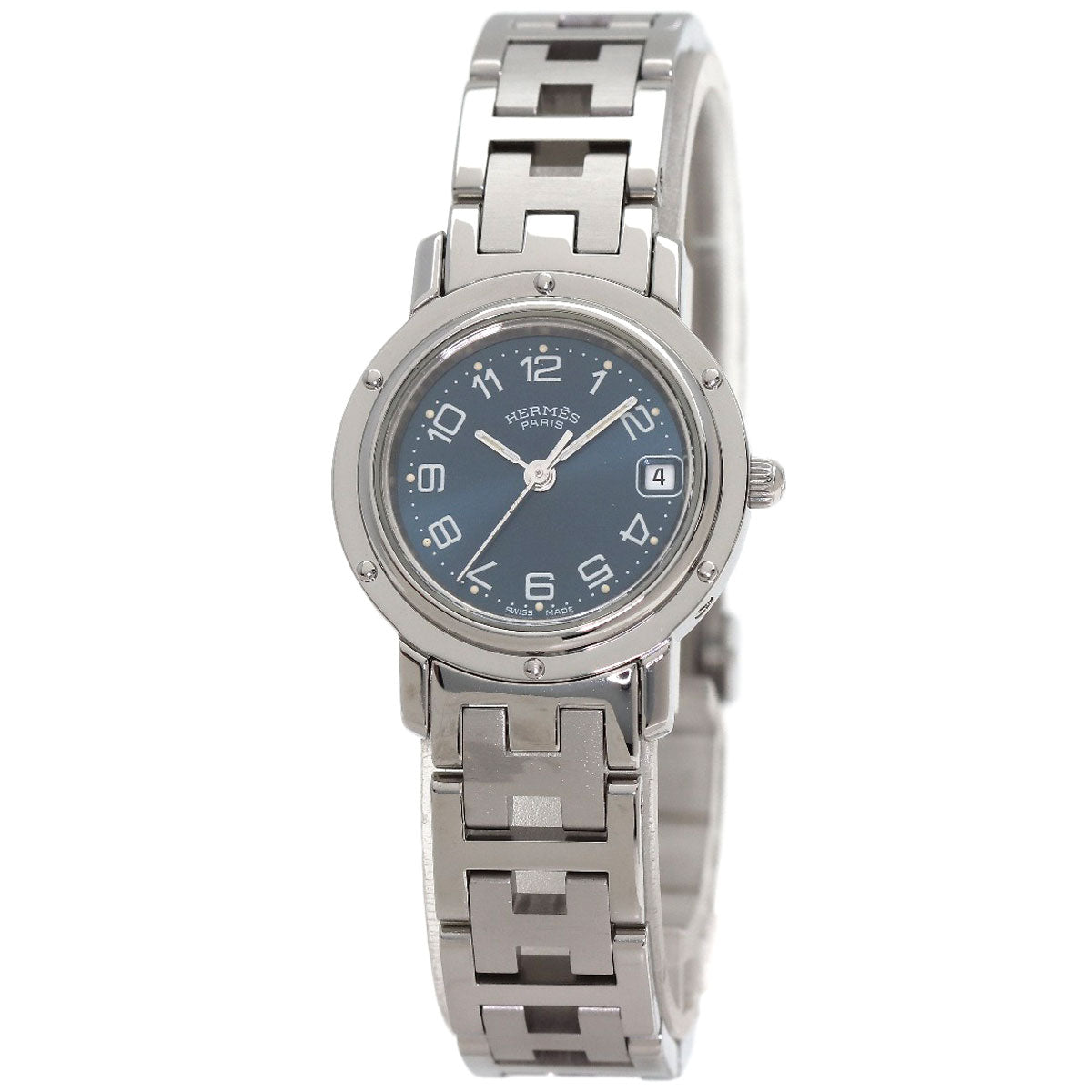 HERMES Clipper Watches CL4.210 Stainless Steel/Stainless Steel Ladies