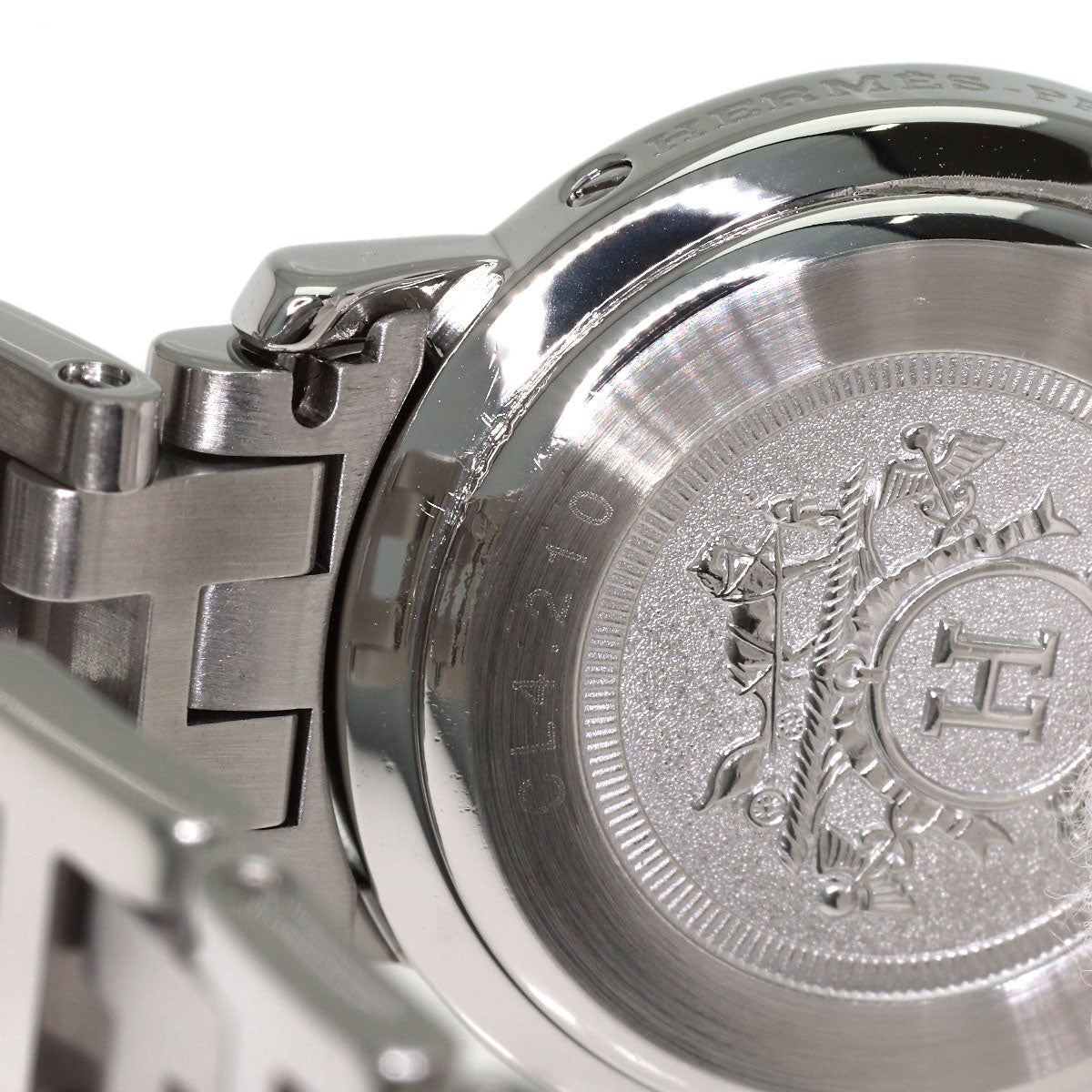 HERMES Clipper Watches CL4.210 Stainless Steel/Stainless Steel Ladies