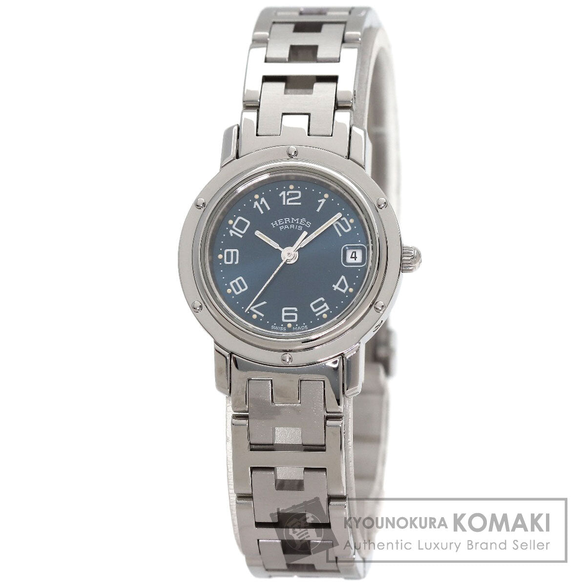 HERMES Clipper Watches CL4.210 Stainless Steel/Stainless Steel Ladies