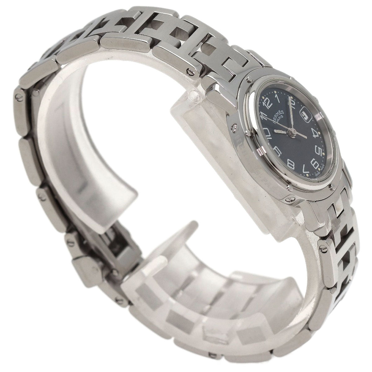 HERMES Clipper Watches CL4.210 Stainless Steel/Stainless Steel Ladies
