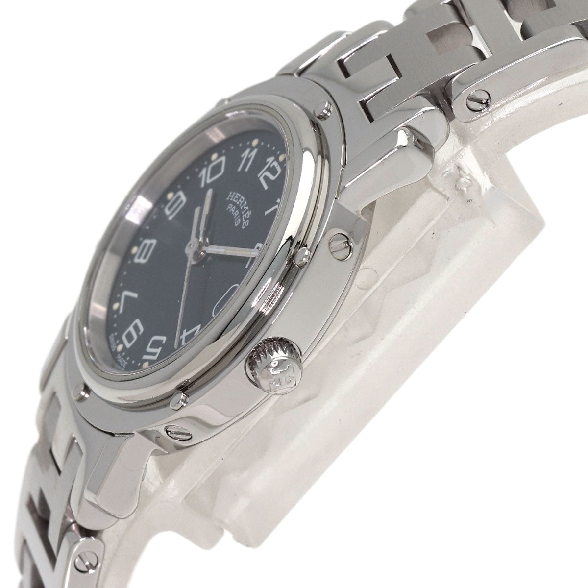 HERMES Clipper Watches CL4.210 Stainless Steel/Stainless Steel Ladies