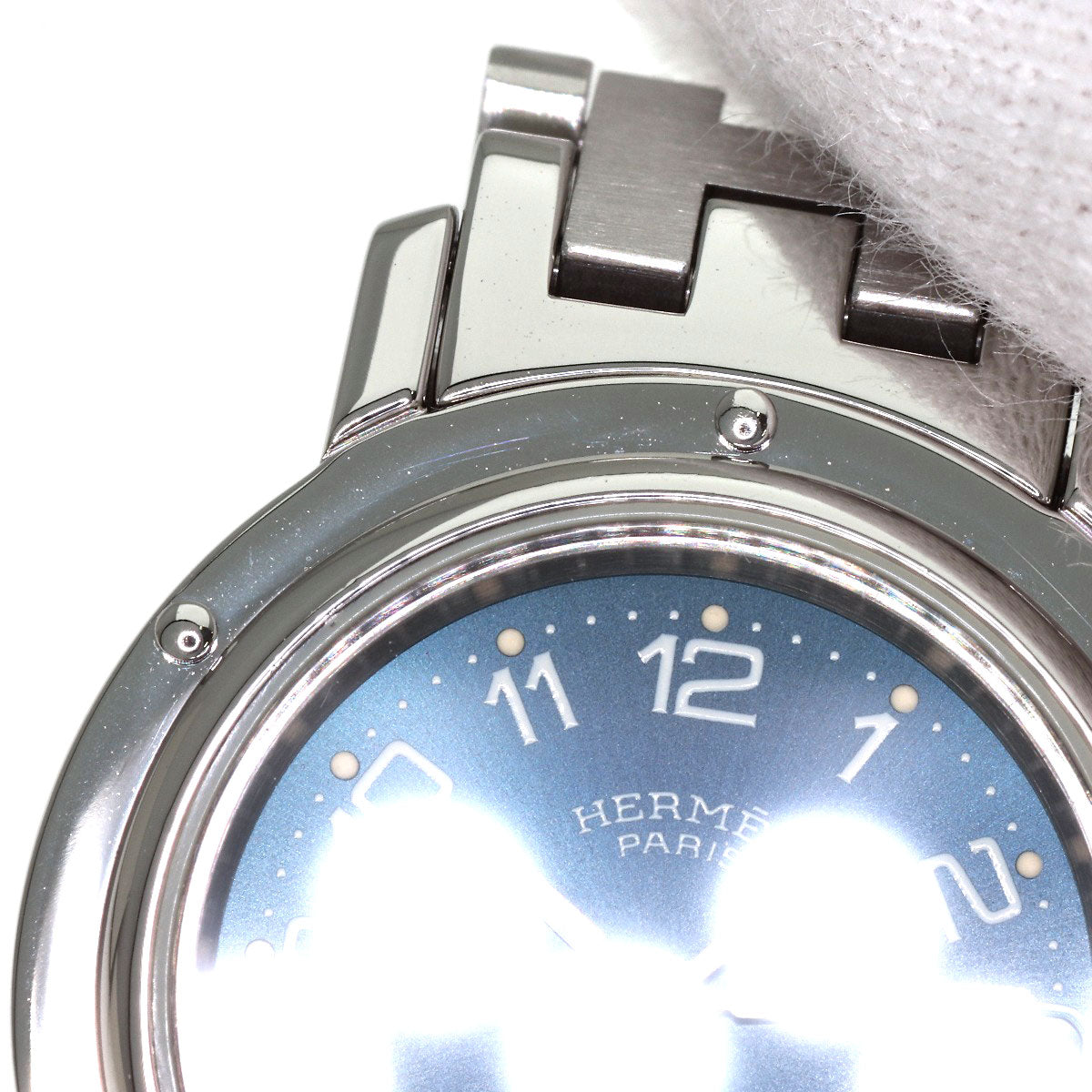 HERMES Clipper Watches CL4.210 Stainless Steel/Stainless Steel Ladies