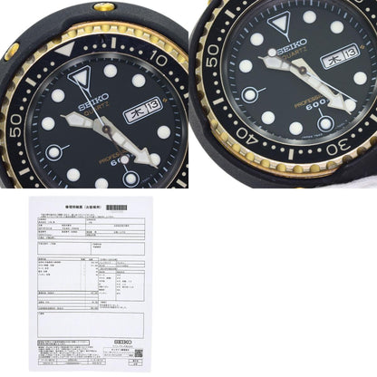SEIKO Prospex Scuba 600 Watches SPYF018 Titanium/Rubber mens