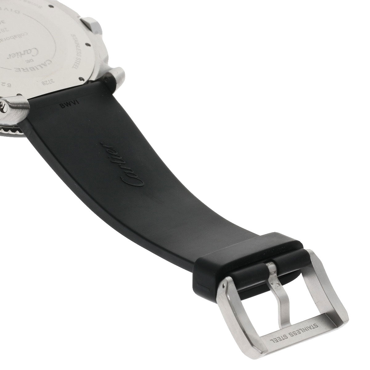 CARTIER Calibur de Cartier Watches W7100056 Stainless Steel/Rubber mens