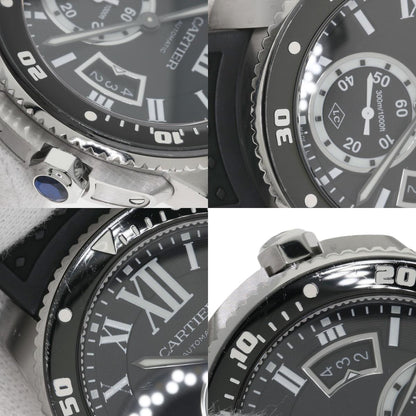 CARTIER Calibur de Cartier Watches W7100056 Stainless Steel/Rubber mens