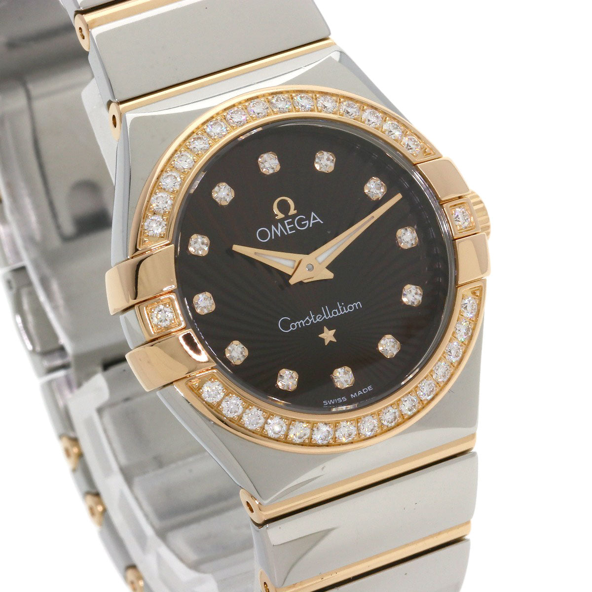 OMEGA Constellation polish Watches 123.25.27.60.63.002 Stainless Steel/SSxK18PG Ladies