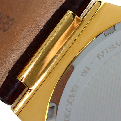 Salvatore Ferragamo Round face Watches SFEX00419 Stainless Steel/Leather mens