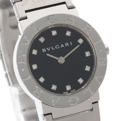 BVLGARI BVLGARI BVLGARI 12P Diamond Watches BB26SS Stainless Steel/Stainless Steel Ladies