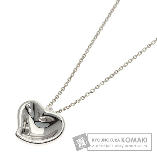 TIFFANY&Co. Full heart Necklace Silver Ladies [Used]