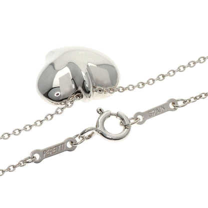 TIFFANY&Co. Full heart Necklace Silver Ladies [Used]