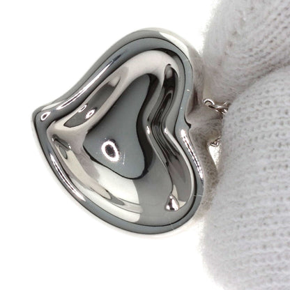TIFFANY&Co. Full heart Necklace Silver Ladies [Used]