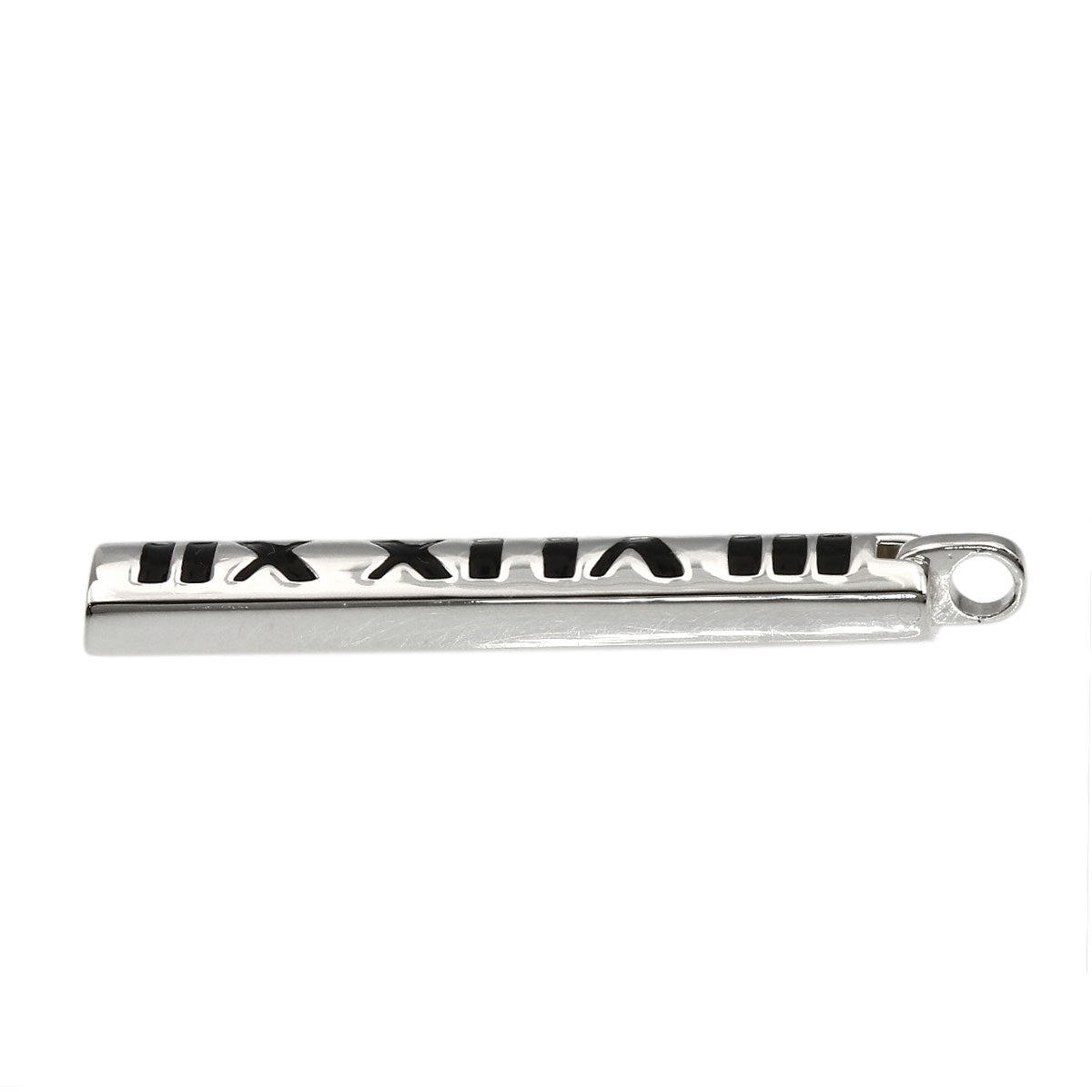TIFFANY&Co. Atlas bar Pendant top Silver Ladies [Used]