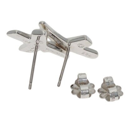 TIFFANY&Co. kiss earring Silver Ladies [Used]