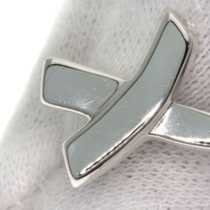 TIFFANY&Co. kiss earring Silver Ladies [Used]