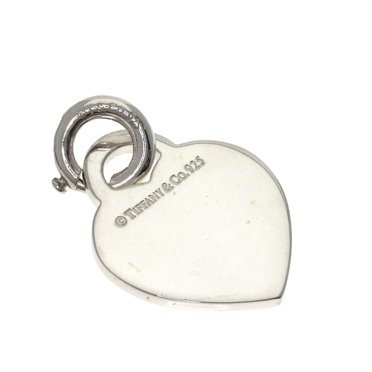 TIFFANY&Co. Heart Notes Pendant top Silver Ladies [Used]