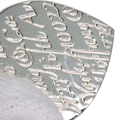 TIFFANY&Co. Heart Notes Pendant top Silver Ladies [Used]