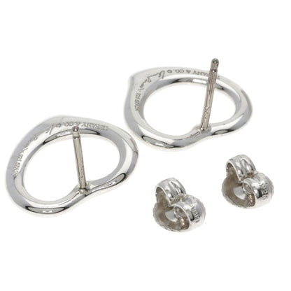TIFFANY&Co. Open heart earring Silver K14WGLadies [Used]