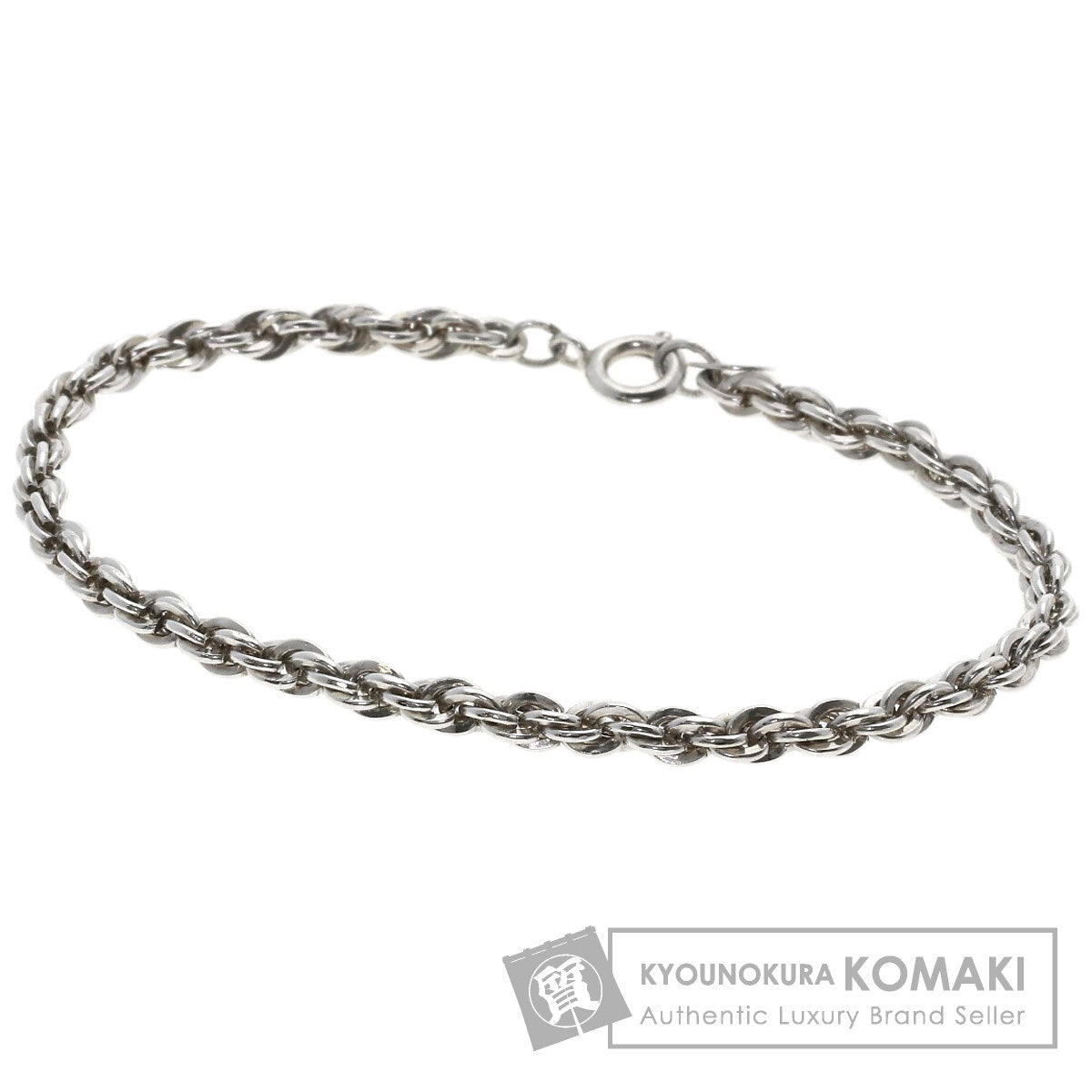 TIFFANY&Co. Screw Twist Bracelet Silver Ladies [Used]