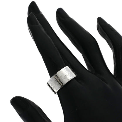 TIFFANY&Co. Notes Wide Ring Silver Ladies [Used]