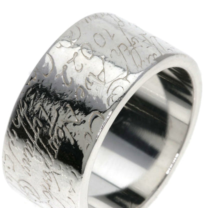 TIFFANY&Co. Notes Wide Ring Silver Ladies [Used]