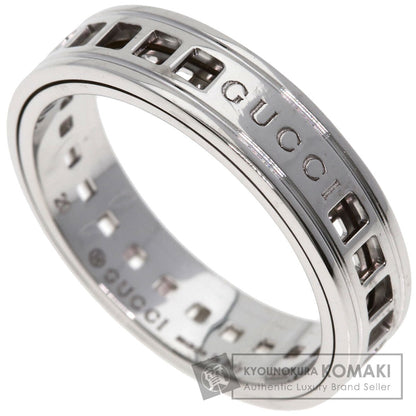 GUCCI Scroll #20 Ring K18 White Gold Ladies [Used]