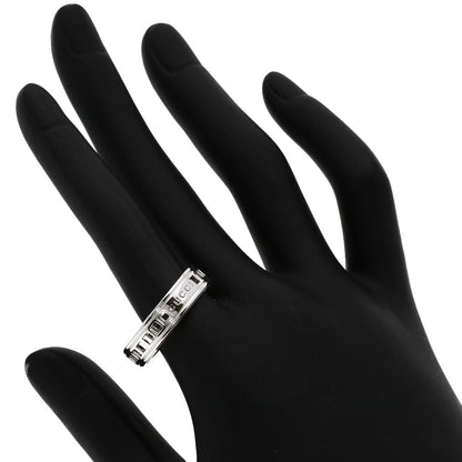 GUCCI Scroll #20 Ring K18 White Gold Ladies [Used]