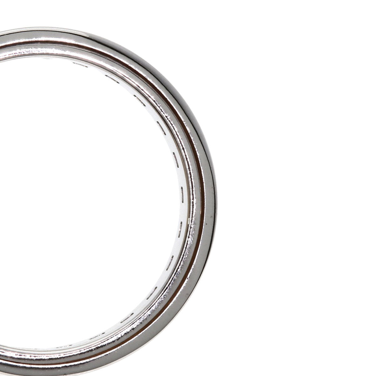 GUCCI Scroll #20 Ring K18 White Gold Ladies [Used]