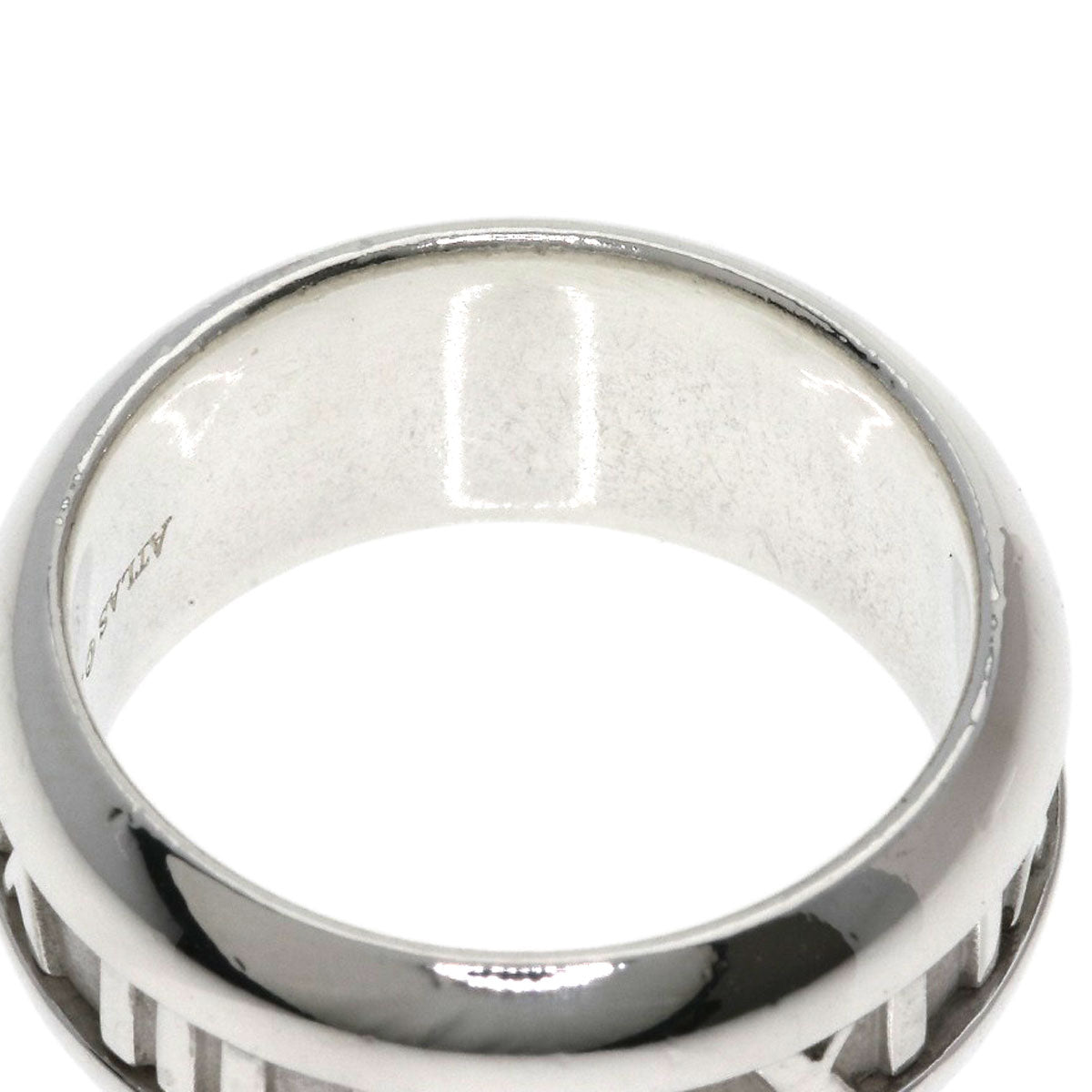 TIFFANY&Co. Atlas Ring Silver Ladies [Used]