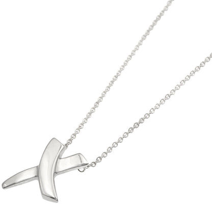 TIFFANY&Co. kiss Necklace Silver Ladies [Used]