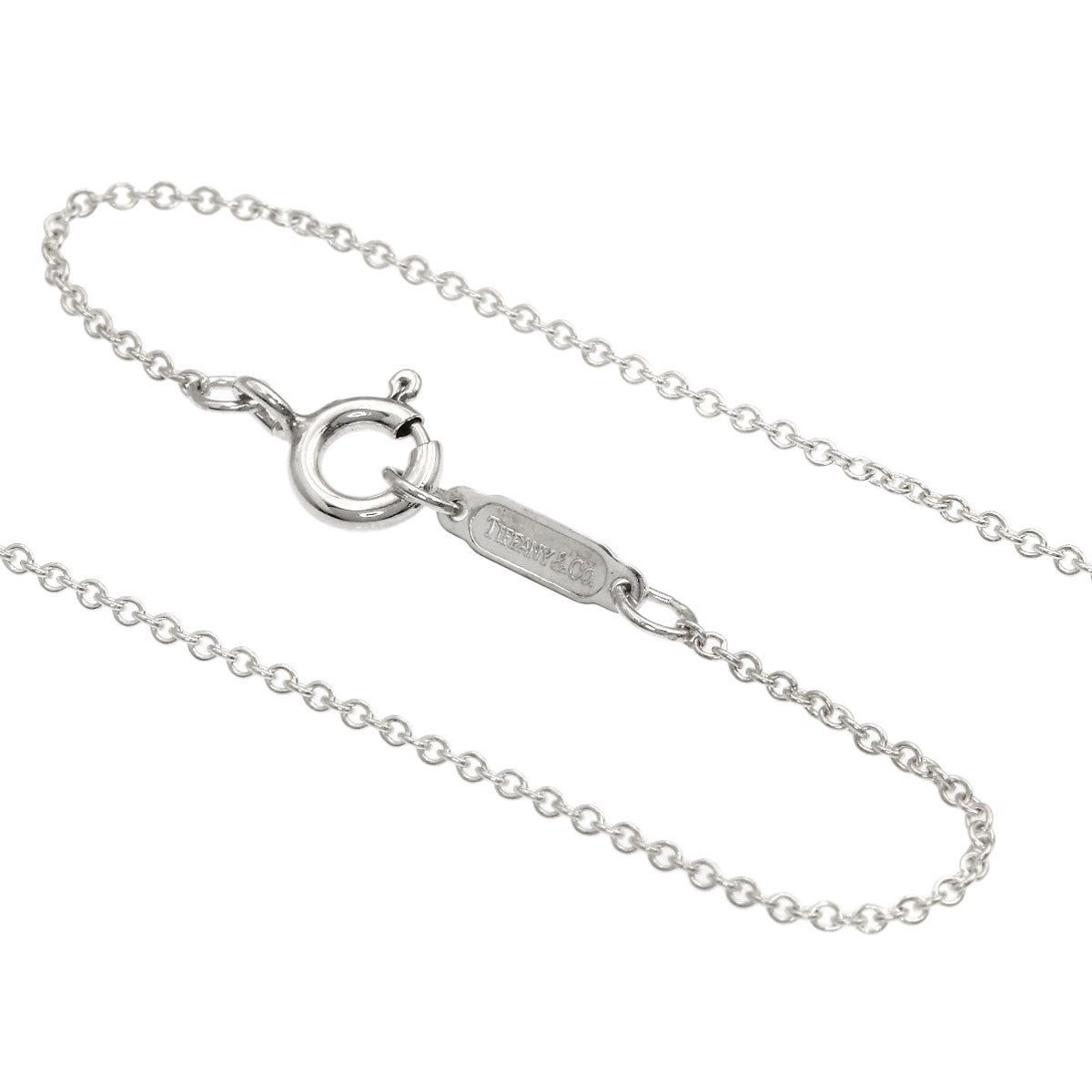TIFFANY&Co. kiss Necklace Silver Ladies [Used]