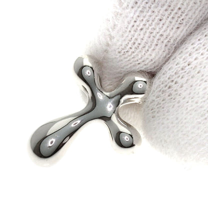 TIFFANY&Co. Small cross Necklace Silver Ladies [Used]