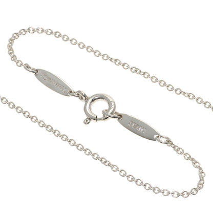TIFFANY&Co. Open heart Necklace Silver Ladies [Used]